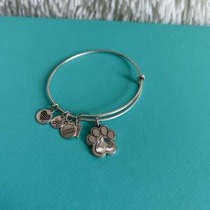 Alex and Ani Paw Print Bracelet